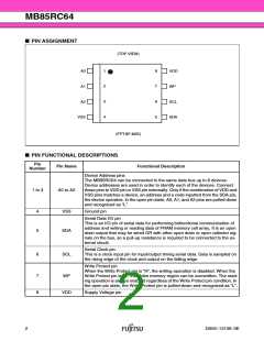 浏览型号MB85RC64的Datasheet PDF文件第2页