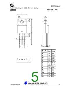 浏览型号MBR2060的Datasheet PDF文件第5页