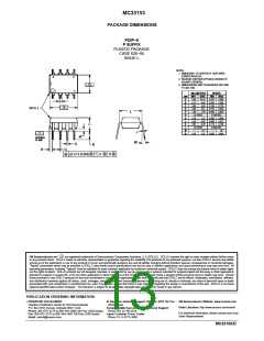 浏览型号MC33153P的Datasheet PDF文件第13页