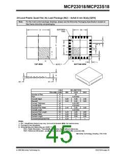 浏览型号MCP23018的Datasheet PDF文件第45页