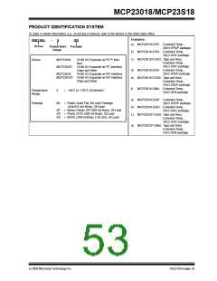 浏览型号MCP23018的Datasheet PDF文件第53页