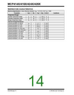 浏览型号MCP4161-502E/MF的Datasheet PDF文件第14页