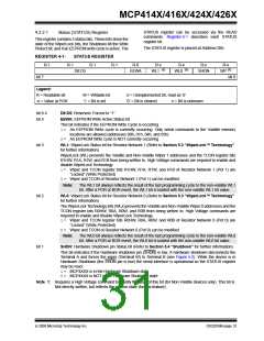 浏览型号MCP4162T-502E/SN的Datasheet PDF文件第31页