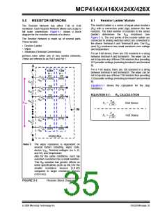 浏览型号MCP4162T-502E/SN的Datasheet PDF文件第35页