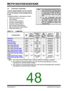 浏览型号MCP4162T-502E/SN的Datasheet PDF文件第48页