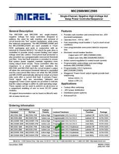 浏览型号MIC2589_11的Datasheet PDF文件第1页