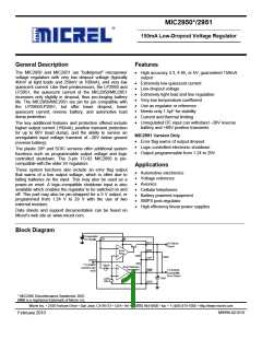 浏览型号MIC2950-05YZ-TR的Datasheet PDF文件第1页