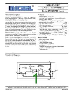 浏览型号MIC4422的Datasheet PDF文件第1页