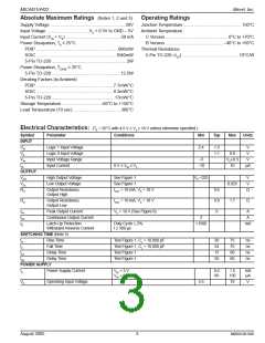 浏览型号MIC4422的Datasheet PDF文件第3页