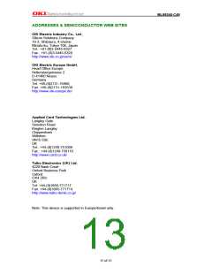浏览型号ML69240-C49的Datasheet PDF文件第13页