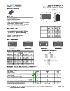 浏览型号MMBD4148CA的Datasheet PDF文件第1页