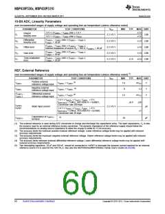 浏览型号MSP430F5310的Datasheet PDF文件第60页