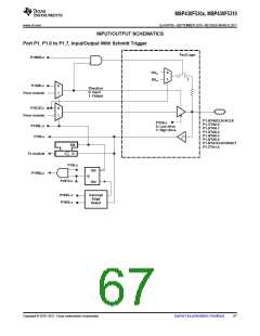 浏览型号MSP430F5310的Datasheet PDF文件第67页