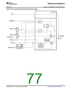 浏览型号MSP430F5310的Datasheet PDF文件第77页