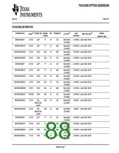 浏览型号MSP430F5310的Datasheet PDF文件第88页