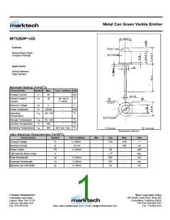 浏览型号MT5260P-UG的Datasheet PDF文件第1页