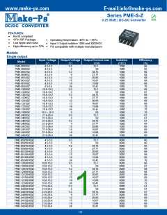 浏览型号PME-0507SH30Z的Datasheet PDF文件第1页