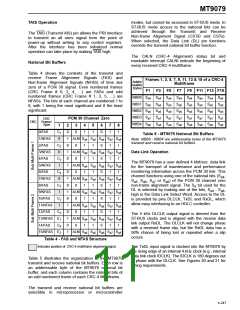 浏览型号MT9079的Datasheet PDF文件第11页