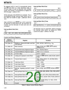 浏览型号MT9079的Datasheet PDF文件第20页