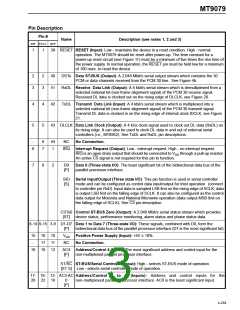 浏览型号MT9079的Datasheet PDF文件第3页