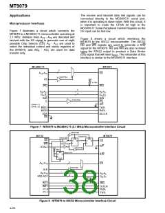 浏览型号MT9079的Datasheet PDF文件第38页