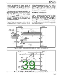 浏览型号MT9079的Datasheet PDF文件第39页