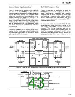 浏览型号MT9079的Datasheet PDF文件第43页