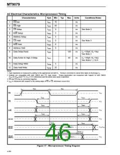 浏览型号MT9079的Datasheet PDF文件第46页