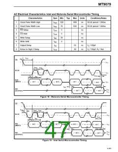 浏览型号MT9079的Datasheet PDF文件第47页