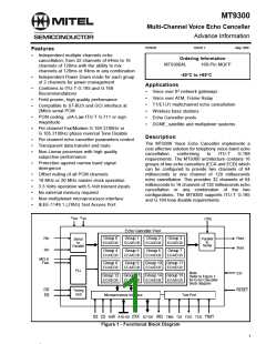 浏览型号MT9300AL的Datasheet PDF文件第1页