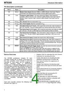 浏览型号MT9300AL的Datasheet PDF文件第4页