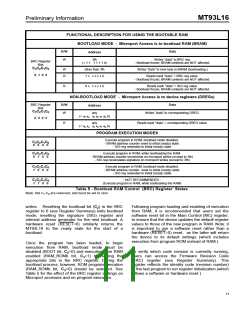 浏览型号MT93L16AQ的Datasheet PDF文件第11页
