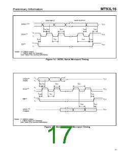 浏览型号MT93L16AQ的Datasheet PDF文件第17页