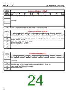 浏览型号MT93L16AQ的Datasheet PDF文件第24页