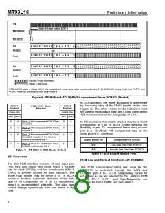 浏览型号MT93L16AQ的Datasheet PDF文件第8页