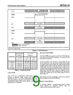 浏览型号MT93L16AQ的Datasheet PDF文件第9页