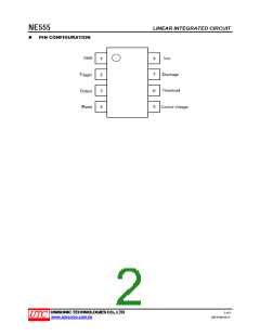 浏览型号NE555L-S08-R的Datasheet PDF文件第2页