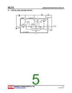 浏览型号NE555L-S08-R的Datasheet PDF文件第5页