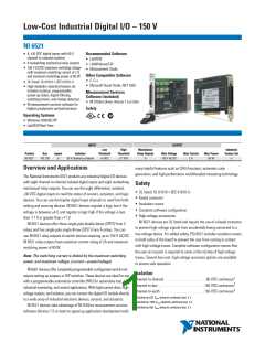 浏览型号NI6521的Datasheet PDF文件第1页