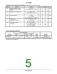 浏览型号NL7WB66USG的Datasheet PDF文件第5页