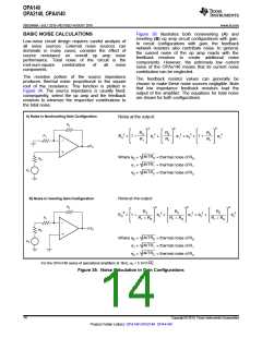 浏览型号OPA2140AIDGKR的Datasheet PDF文件第14页