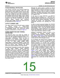 浏览型号OPA2140AIDGKR的Datasheet PDF文件第15页