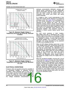 浏览型号OPA2140AIDGKR的Datasheet PDF文件第16页