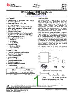浏览型号OPA2171AIDR的Datasheet PDF文件第1页