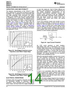 浏览型号OPA2171AIDR的Datasheet PDF文件第14页