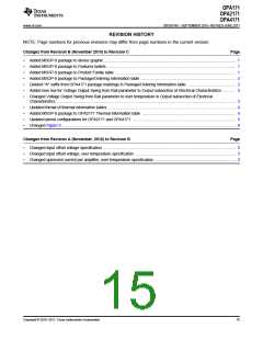 浏览型号OPA2171AIDR的Datasheet PDF文件第15页