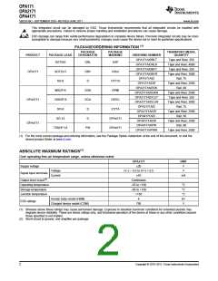 浏览型号OPA2171AIDR的Datasheet PDF文件第2页