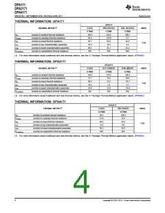 浏览型号OPA2171AIDR的Datasheet PDF文件第4页
