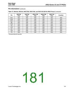 浏览型号OR3T30-6BA256I的Datasheet PDF文件第181页