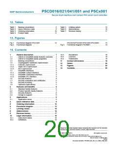 浏览型号P5CD081的Datasheet PDF文件第20页